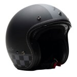 Casque moto jet homologué element cup motoblouz adulte noir mat Casque moto jet homologué element cup motoblouz adulte noir mat