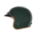 Casque moto jet nox n 243 vert anglais Casque moto jet nox n 243 vert anglais