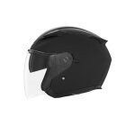Casque moto jet nox n129 noir mat