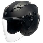 Casque moto jet homologué lucio motoblouz adulte noir mat Casque moto jet homologué lucio motoblouz adulte noir mat