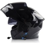 Casque moto modulable bluetooth casques intégral flip - up modulables casque de moto scooter avec anti ... Casque moto modulable bluetooth casques intégral flip - up modulables casque de moto scooter avec anti ...