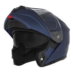 Casque moto modulable nox n968 - bleu - m (57 / 58 cm)