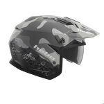 Casque moto trial avec visi�re hebo htr - p01 v6