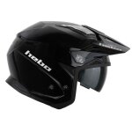 Casque moto trial avec visi�re hebo htr - p01 v6 mono