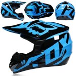 Casques de motocross ecelen casques de course - noir et bleu Casques de motocross ecelen casques de course - noir et bleu