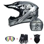 Casque de motocrosscasque intgral anti - collisioncasque de motomotocrossdirt bikecasque de vtt tout ...