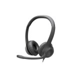 Casque pc logitech h390 filaire usb - c avec microphone anti - parasite stro pour ordinateur portable ...