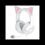 Casque - razer - kraken kitty v2 - blanc - rgb personnalisables - son surround immersif