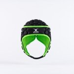 Casque de rugby - gilbert - xp 250 - noir / vert