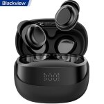 Blackview airbuds 9 ? casque sans fil intra - auriculaire bluetooth 5. 4 anc 400 mah ? noir