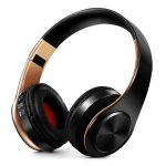 Casque sans fil bluetooth premium dor� pour homme audio haute clart� micro int�gr� smartphones an oid ...