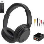 Casque sans fil bluetooth casque tv sans fil pour personnes ges casque sur - - ear audio de haute qualit ...