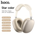 Casque sans fil - hoco - w65 plus - anc - bluetooth - orange Casque sans fil - hoco - w65 plus - anc - bluetooth - orange