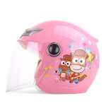 Casque de scooter protection enfant casque modulable de marque casque de moto rose rose#m