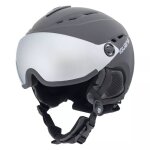 Casque de ski - iguana - ibron - noir - ventilation ajustable - doublures amovibles