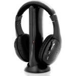 Casque st�r�o bluetooth sans fil hi - fi avec microphone id�al pour tv pc consoles de jeu et t�l�phones ...