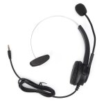 Casque téléphonique filaire pour centre dappels de bureau et daffaires pour téléphones fixes / de bureau ... Casque téléphonique filaire pour centre dappels de bureau et daffaires pour téléphones fixes / de bureau ...