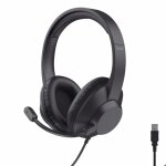 Casque usb avec micro - trust - roha ii max - over ear - câble 18 m - adaptateur usb - c Casque usb avec micro - trust - roha ii max - over ear - câble 18 m - adaptateur usb - c