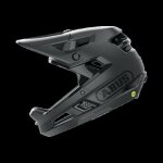 Casque int�gral vtt - abus - airdrop mips - l�ger et a�r� - protection clavicule eva - visi�re et canaux ...