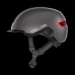 Casque v�lo - abus - hud - y - lampe led rechargeable - acticage renforc� - syst�me zoom ace urban