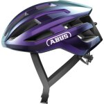 Casque v�lo route - abus - powerdome - tr�s l�ger - excellente ventilation - compatible queue de cheval ...