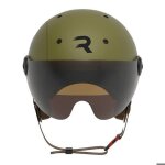 Casque avec visire reglable protection oreille amovible revoe premium