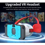 Casque vr lunettes pour nintendo switch 2 - immersion 3d hd - r�glable ipd et myopie (0 - 800�) - id�al ...