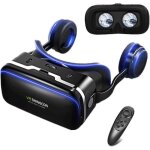 Casque vr - ysfmode - lunettes 3d - compatible iphone / android - vision 120° - lumière bleue Casque vr - ysfmode - lunettes 3d - compatible iphone / android - vision 120° - lumière bleue