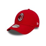 Casquette 9forty adjustable ac milan rouge - enfant