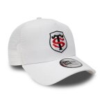 Casquette 9forty trucker a - frame stade toulousain - new era adulte taille unique blanche