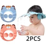 Casquette de bain bbchapeau de protection de douche enfantsrglable visirebonnet de douchepour garonfille2 ...