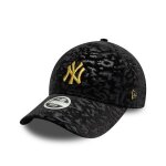 Casquette de baseball femme - new era - 9forty leo - noir - ajustement confortable - protection solaire ...