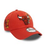 Casquette de baseball - new era - 9forty - chicago bulls - fleurs brod�es - 100% coton