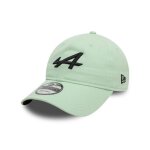 Casquette de baseball - new era - alpine f1 - vert - coton doux - taille standard