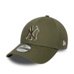 Casquette de baseball - new era - new york yankees outline 9forty - vert kaki - textile - adulte