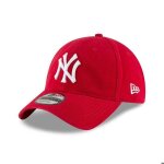 Casquette de baseball - new era - new york yankees - rouge / blanc - 100% coton - mixte