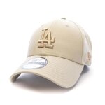 Casquette beige homme new era metallic outline