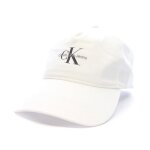 Casquette blanche homme calvin klein jeans monologo printed