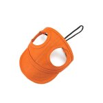 Casquette dext�rieur pour animaux de compagnie chapeau de voyage d�t� � rayures r�glables avec trous ...