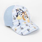 Casquette enfant - bluey - gar�on - taille 51 cm r�glable - 65% coton - 35% polyester