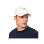 Casquette guess homme baseball blanc coton