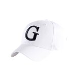 Casquette guess homme g authentic blanc coton