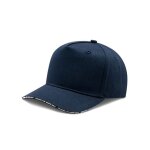 Casquette guess homme line g bleu coton