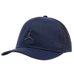 Casquette jumpan jordan trucker marine logo m�tal homme