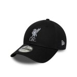Casquette - new era - 9forty adjustable - noir - logo liverpool fc - attache r�glable