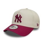 Casquette - new york yankees patch frame - rouge fonc� - mixte - �t�