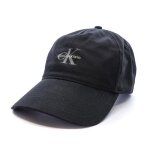 Casquette noire homme calvin klein jeans monologo printed