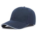 Casquette r�glable - bleu marine - 20% laine - 80% polyester - mixte