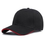 Casquette rglable pour homme et femme - noir #2