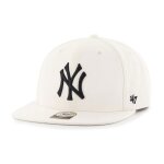 Casquette snapback - 47brand - new york yankees - mlb - no shot captain - mixte - blanc